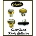 Colonial Bronze - Split Finish Knobs Collection